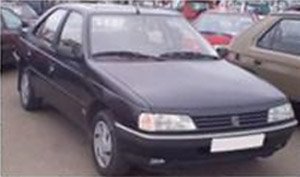 Peugeot 405 SRi 1991 Dark Blue (Diecast Car)