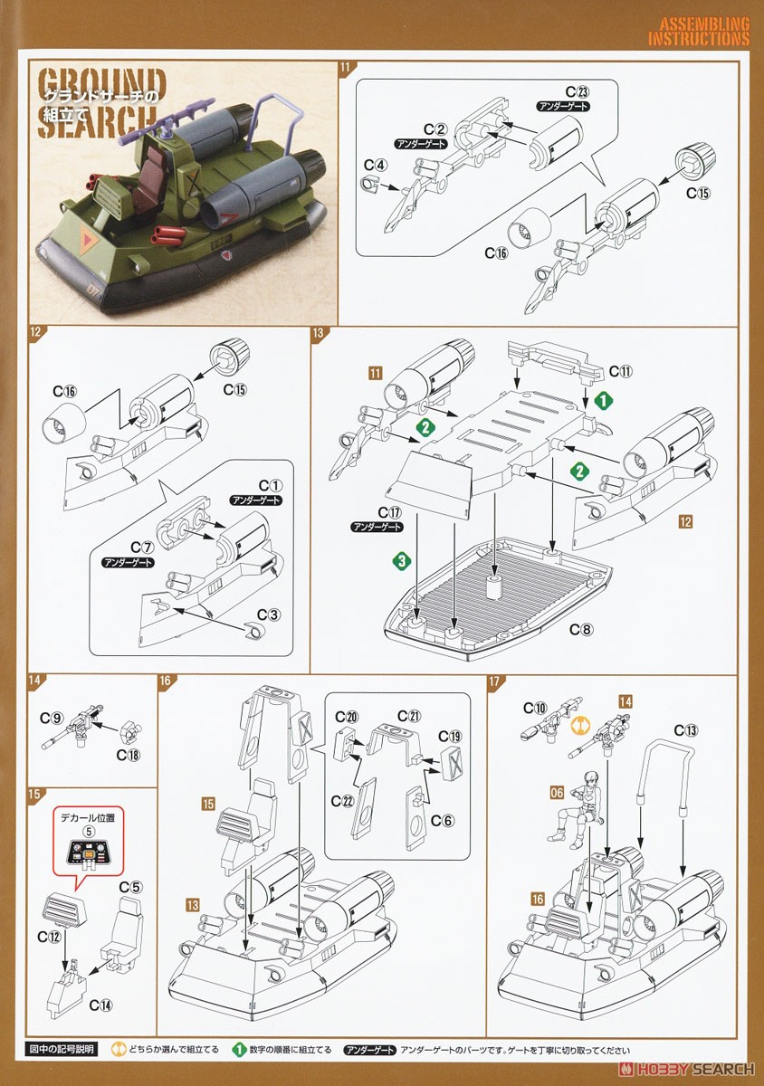 Fang of the Sun Set (Plastic model) Assembly guide2