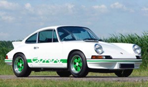 ポルシェ 911 RS 1972 ホワイト (ミニカー)