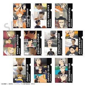 Haikyu!! A4 Trading Clear File (Set of 10) (Anime Toy)