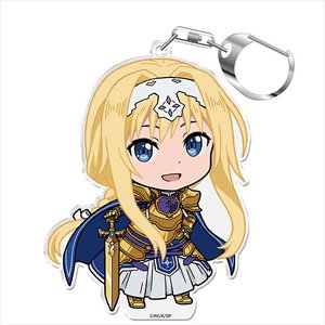 Sword Art Online Puni Colle! Key Ring (w/Stand) Alice [Alicization War of Underworld] (Anime Toy)