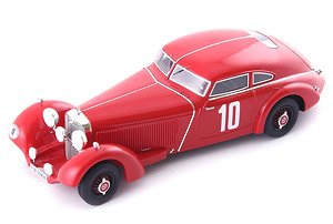 メルセデス・ベンツ 500K ドイチュラントファールト 1934 レッド (ミニカー)