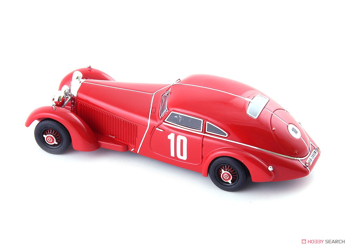 メルセデス・ベンツ 500K ドイチュラントファールト 1934 レッド (ミニカー) 商品画像3