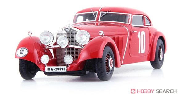 メルセデス・ベンツ 500K ドイチュラントファールト 1934 レッド (ミニカー) 商品画像4