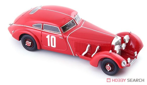 メルセデス・ベンツ 500K ドイチュラントファールト 1934 レッド (ミニカー) 商品画像5