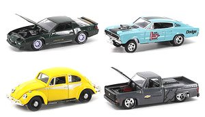 Model Kit Release 40 (Set of 4) (Diecast Car)