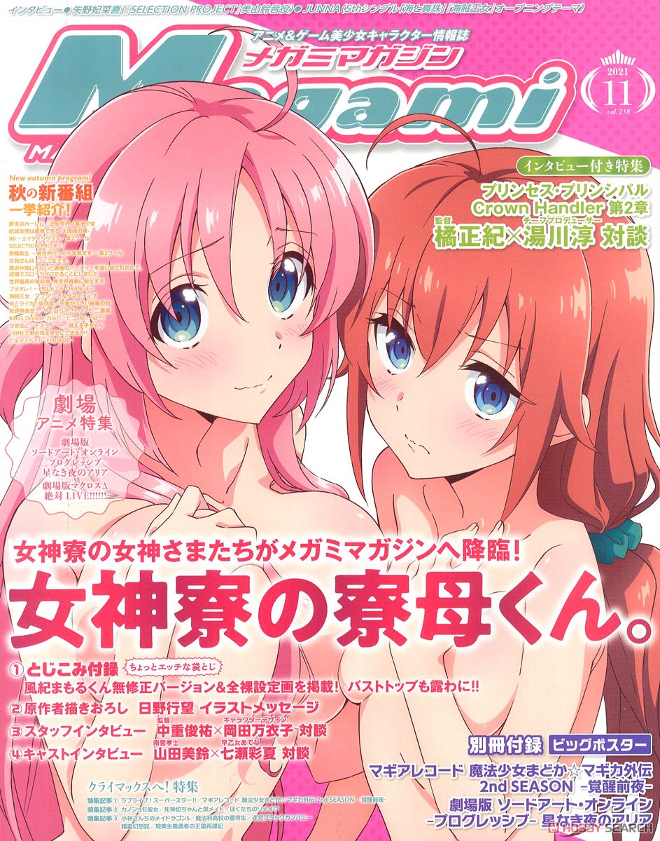 Megami Magazine(メガミマガジン) 2021年11月号 Vol.258 ※付録付 (雑誌) 商品画像1
