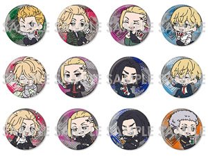 Tokyo Revengers Wachatto! Trading Can Badge (Set of 12) (Anime Toy)