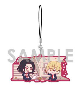 Tokyo Revengers Wachatto! Rubber Strap C. Keisuke Baji & Chifuyu Matsuno (Anime Toy)