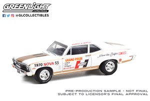 1970 Chevrolet Nova SS 54th International 500 Mile Sweepstakes Hurst Performance `Grand Prize` Car (Diecast Car)