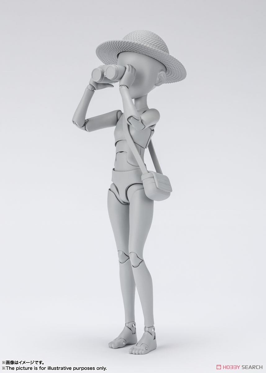 S.H.フィギュアーツ ボディちゃん -杉森建- Edition DX SET (Gray Color Ver.) (Gray Color Ver.) (完成品) 商品画像1