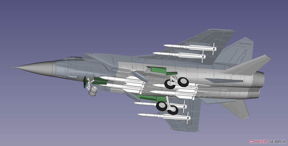 MiG-31 フォックスハウンド (プラモデル) その他の画像5