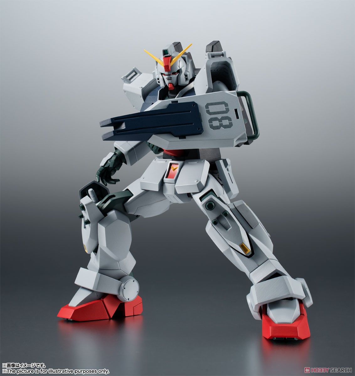 ROBOT魂 ＜ SIDE MS ＞ RX-79(G) 陸戦型ガンダム ver. A.N.I.M.E. (完成品) 商品画像8