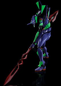 Dynaction Multipurpose Humanoid Decisive Weapon Evangelion Test Type-01 + Spear of Cassius (Renewal Color Edition) (Completed)