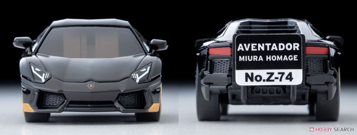 ChoroQ zero Z-74c Lamborghini Aventador Miura Homage (Black) (Choro-Q) Item picture3