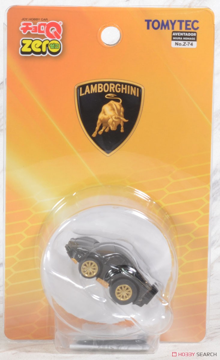 ChoroQ zero Z-74c Lamborghini Aventador Miura Homage (Black) (Choro-Q) Package1