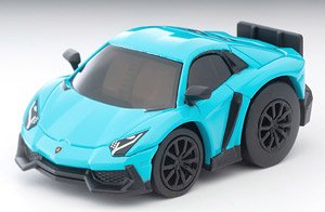 ChoroQ zero Z-75c Lamborghini Aventador 50th Anniversario (Light Blue) (Choro-Q)