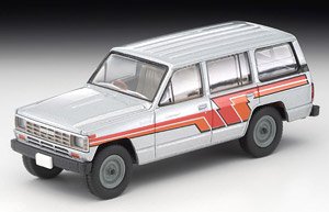 TLV-N109d Safari Van Extra DX (Silver/Stripe) (Diecast Car)