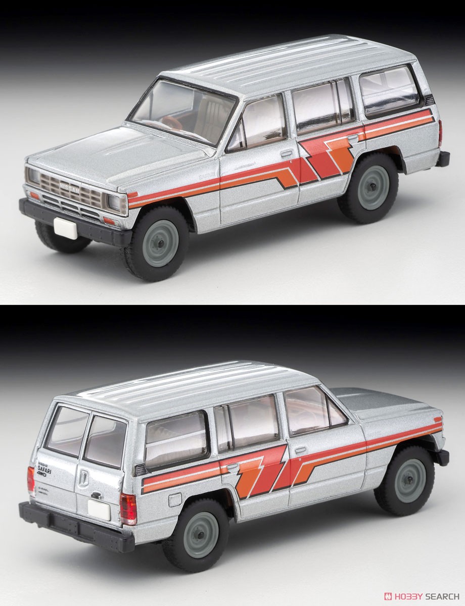 TLV-N109d Safari Van Extra DX (Silver/Stripe) (Diecast Car) Item picture1