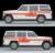 TLV-N109d Safari Van Extra DX (Silver/Stripe) (Diecast Car) Item picture2
