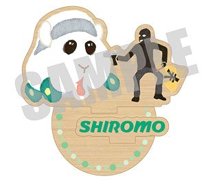 Pui Pui Molcar Wood Stand Shiromo (Anime Toy)