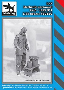 イギリス空軍 整備兵 1940～45年 No.2 (プラモデル)