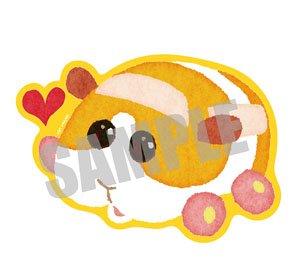 Pui Pui Molcar Die-cut Mouse Pad Potato (Anime Toy)
