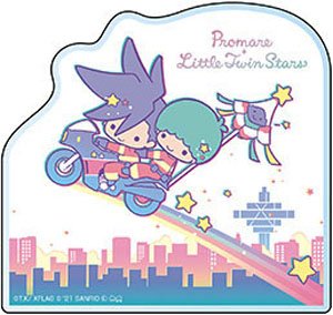 [Promare] x Little Twin Stars Acrylic Obje Galo & Kiki Shigeto Koyama [Especially Illustrated] Ver. (Anime Toy)