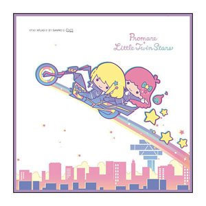 [Promare] x Little Twin Stars Mini Towel Lio & Lala Shigeto Koyama [Especially Illustrated] Ver. (Anime Toy)