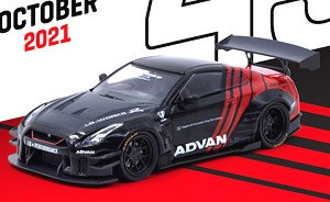 LB-Works Nissan GT-R R35 type 2 Advan (Diecast Car)