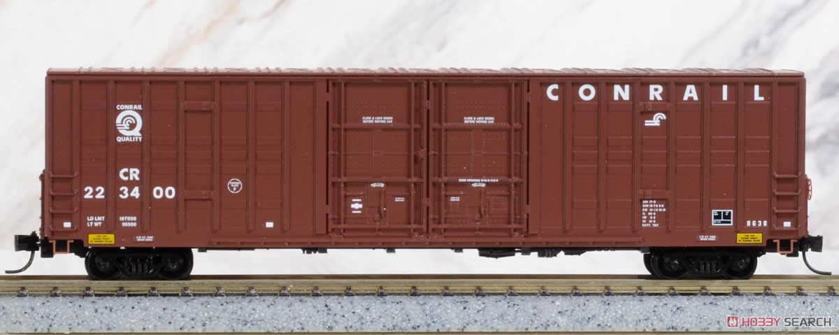 993 00 181 (N) 60ft ボックスカー Conrail (3両セット) ★外国形モデル (鉄道模型) 商品画像1