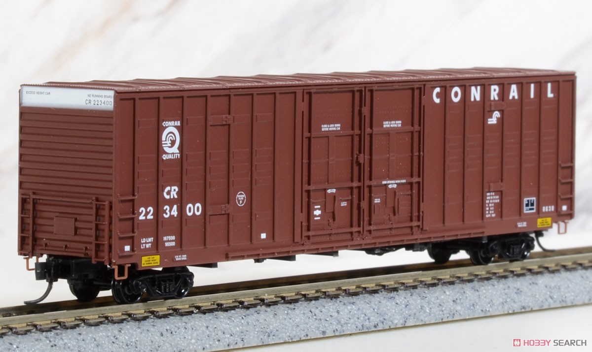 993 00 181 (N) 60ft ボックスカー Conrail (3両セット) ★外国形モデル (鉄道模型) 商品画像2