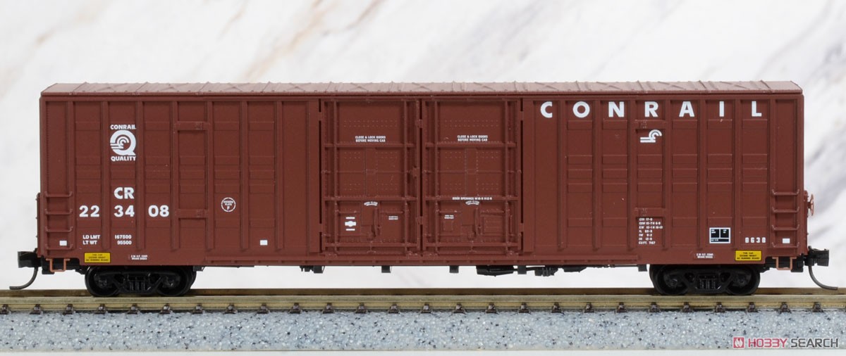 993 00 181 (N) 60ft ボックスカー Conrail (3両セット) ★外国形モデル (鉄道模型) 商品画像5