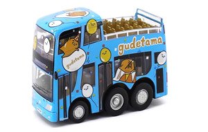 Tiny City Q Bus オープントップ 観光バス (Gudetama) (玩具)