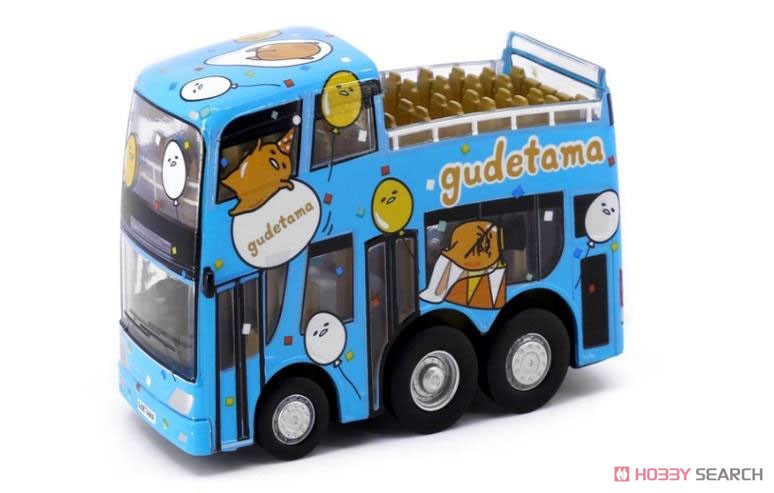 Tiny City Q Bus オープントップ 観光バス (Gudetama) (玩具) 商品画像1