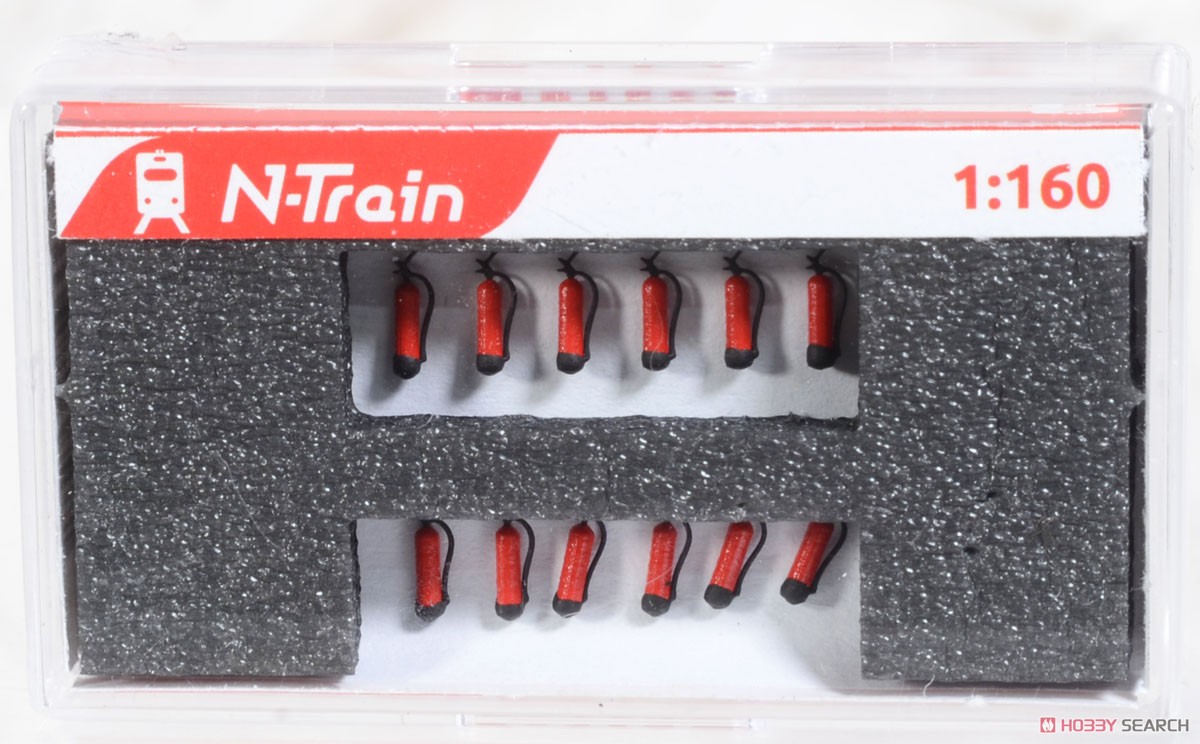 211017 (N) Fire Extinguisher (12 Pieces) (Model Train) Item picture2