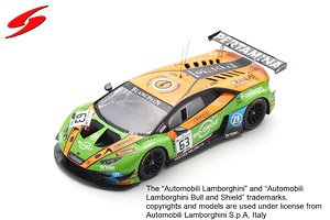 Lamborghini Huracan GT3 EVO No.63 GRT Grasser Racing Team 24h Spa 2019 M.Bortolotti - C.Engelhart - R.Ineichen (Diecast Car)