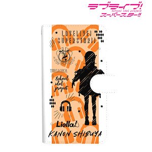 Love Live! Superstar!! Kanon Shibuya Ani-Sketch Notebook Type Smart Phone Case (L Size) (Anime Toy)