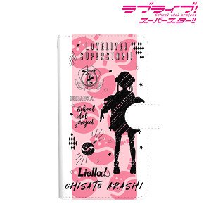 Love Live! Superstar!! Chisato Arashi Ani-Sketch Notebook Type Smart Phone Case (M Size) (Anime Toy)
