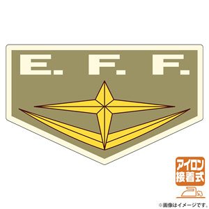 機動戦士ガンダム 閃光のハサウェイ 連邦軍E.F.F.ワッペン (キャラクターグッズ)