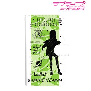 Love Live! Superstar!! Sumire Heanna Ani-Sketch Notebook Type Smart Phone Case (M Size) (Anime Toy)