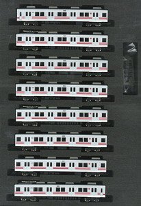 Tokyu Series 8590 (Toyoko Line, 8693 Formation) Eight Car Formation Set (w/Motor) (8-Car Set) (Pre-colored Completed) (Model Train)