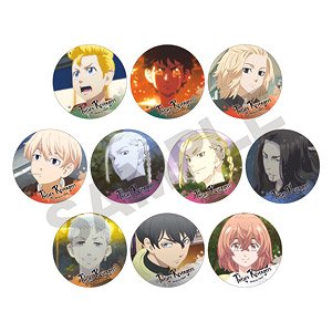 Tokyo Revengers Trading Can Badge (Set of 10) (Anime Toy)