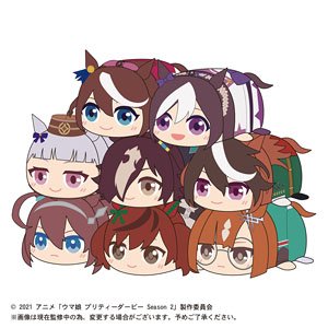 TVアニメ『ウマ娘 プリティーダービー Season2』 ぽてコロマスコット (8個セット) (キャラクターグッズ)