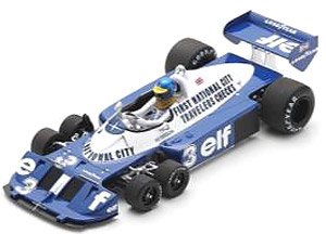 Tyrrell P34 No.3 6th Italian GP 1977 Ronnie Peterson (Diecast Car)