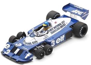 Tyrrell P34 No.3 6th Italian GP 1977 Ronnie Peterson (ミニカー)