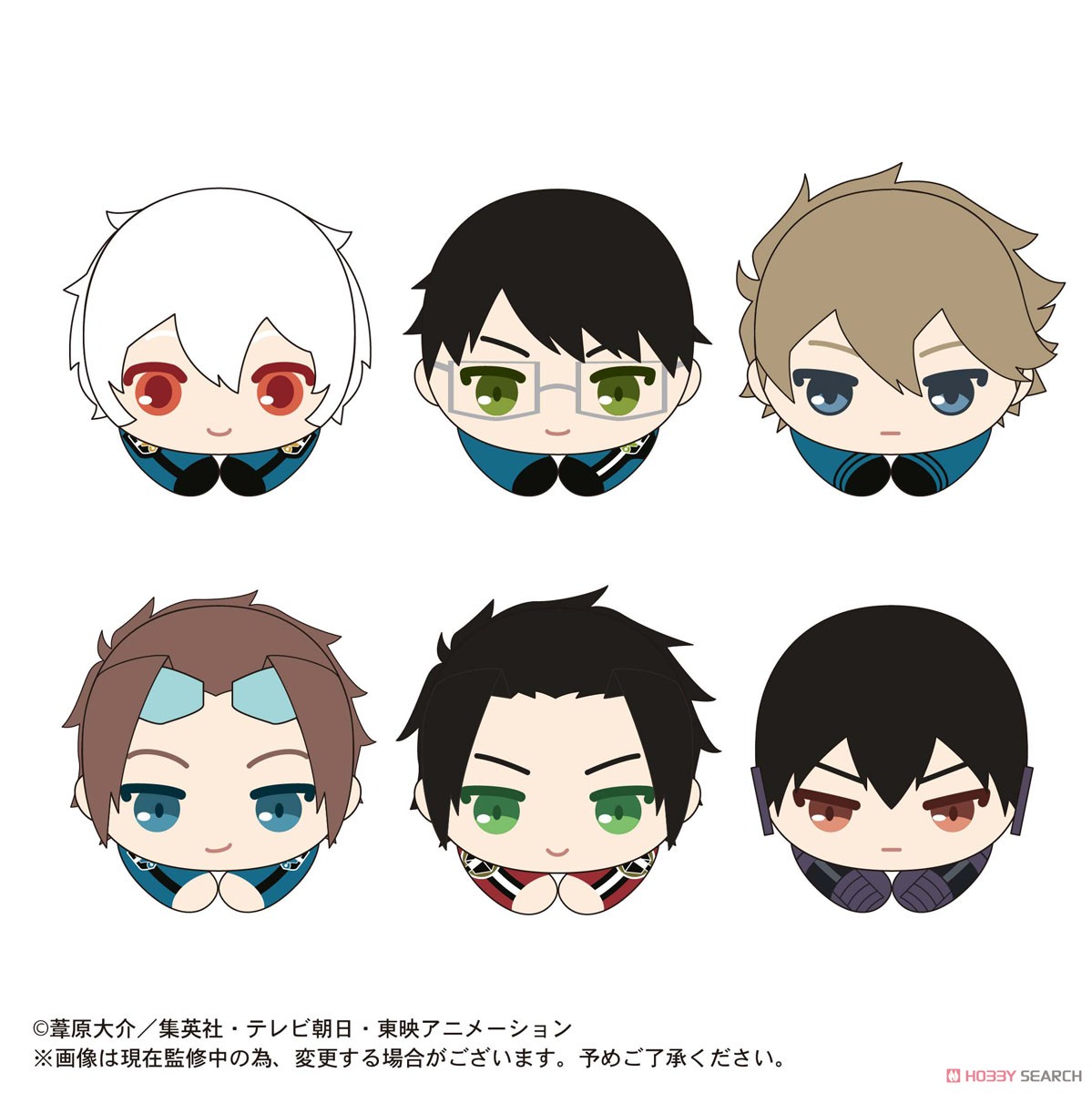 ワールドトリガー はぐキャラコレクション (6個セット) (キャラクターグッズ) 商品画像1
