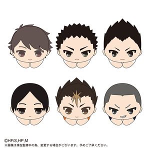 HQ-90 ハイキュー!! はぐキャラコレクション4 (6個セット) (キャラクターグッズ)