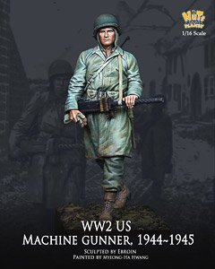 WWII 米陸軍M1919射撃手 1944～1945 (プラモデル)