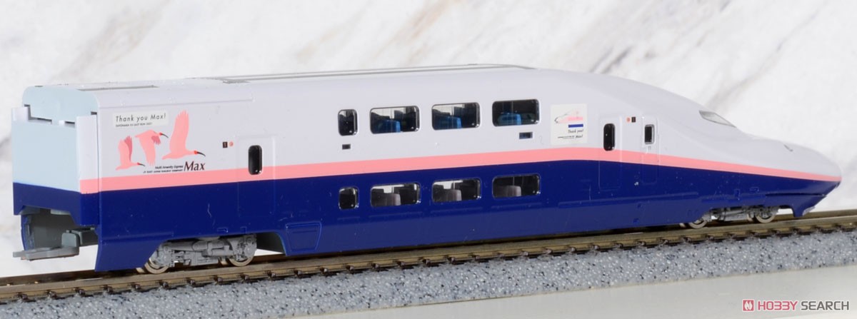 【特別企画品】 JR E4系 上越新幹線 (新塗装・ラストラン装飾) セット (8両セット) (鉄道模型) 商品画像5